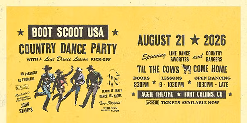 Boot Scoot USA | Aggie Theatre