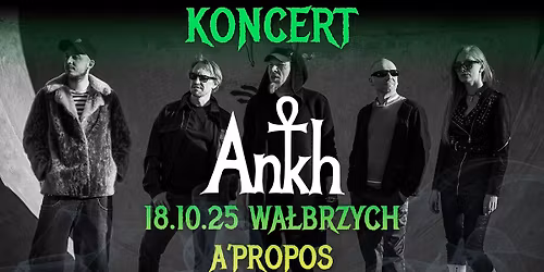 Koncert Ankh w A'Propos - Wałbrzych