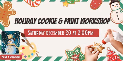 Christmas Cookie and Paint Workshop