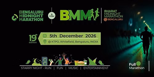 Bengaluru Midnight Marathon 2026