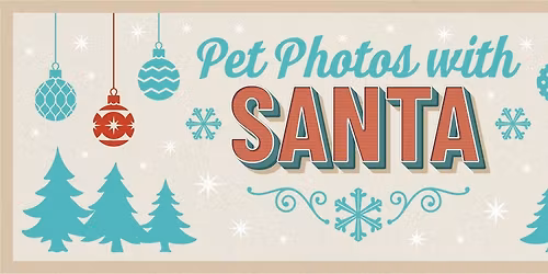 Pet Photos w\/ Santa