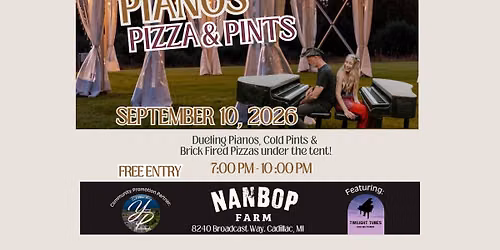 Pianos, Pizza & Pints: Dueling Pianos @ NanBop