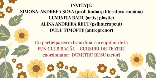 Lansare de carte: "Pove\u0219ti f\u0103r\u0103 nume, nescrise, cu nas \u0219i o acadea"