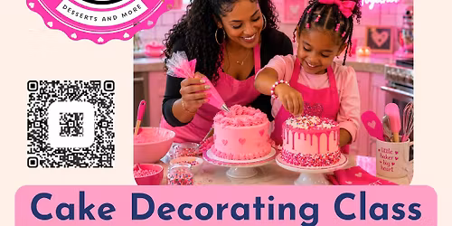 Mommy & Me Cake Decorating Class