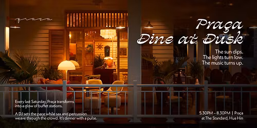 Pra\u00e7a Dine at Dusk