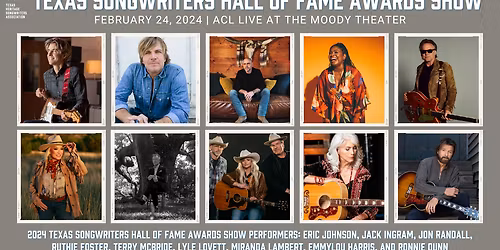 Texas Songwriters Association Hall of Fame Show