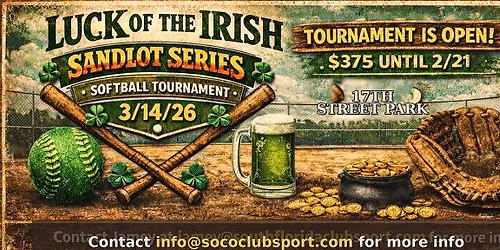 Luck of the Irish Softball Tournament