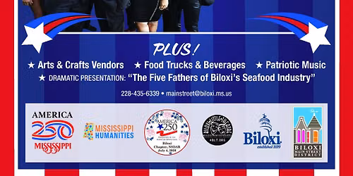 Red, White & Biloxi: An America250 Celebration!