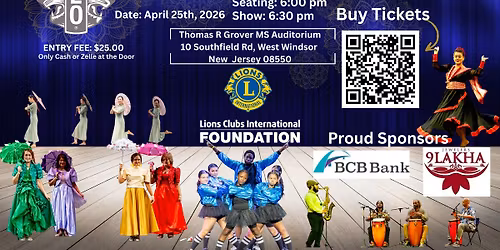 Cultures In Motion, 2026 - a showcase of cultural diversity through dance and music.