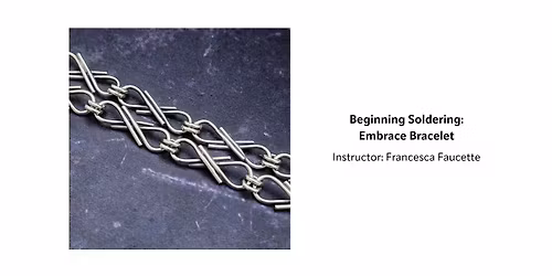 Beginning Soldering: Embrace Bracelet