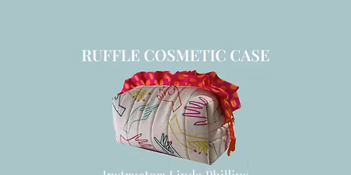 Ruffle Cosmetic Case