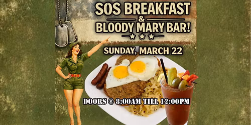 SOS Breakfast and Bloody Mary Bar!