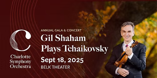 Gil Shaham Plays Tchaikovsky at Cincinnati Music Hall