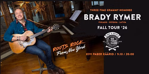BRADY RYMER - Fall Tour '26 @ KPK