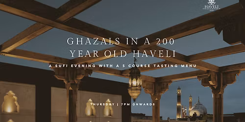 Ghazals in a 200-Year-Old Haveli, With Dinner