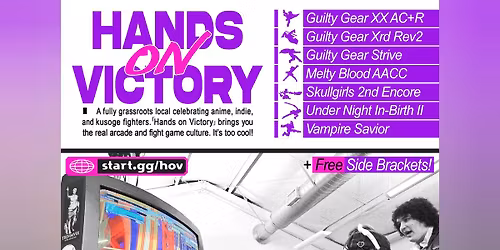 Hands on Victory Fighting game tournaments 