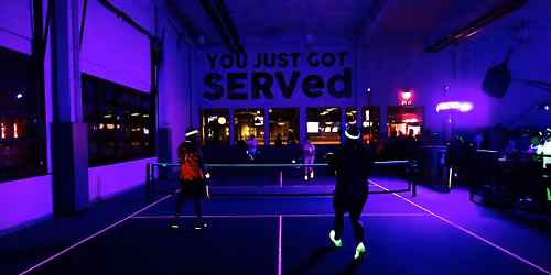 Electric Rec: Glow Pickleball at SERV