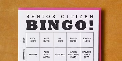 Senior's Bingo