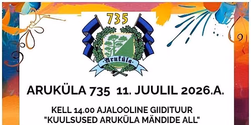 Aruk\u00fcla 735 ja Aruk\u00fcla 16. kohvikutep\u00e4ev!