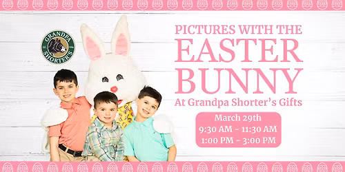 Pictures With The Easter Bunny - Downtown Petoskey (3\/29\/26)