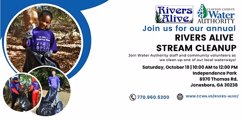 Rivers Alive Stream Cleanup 