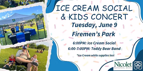 Ice Cream Social & Kids Concert