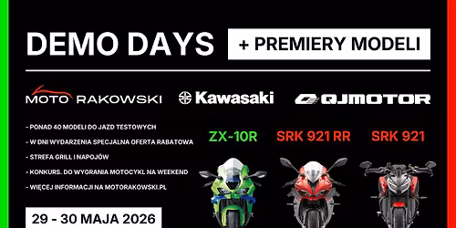 DEMO DAYS 2026 - Moto Rakowski