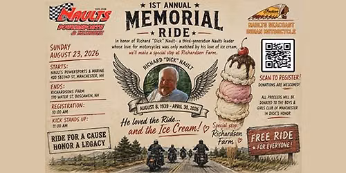 1st Annual Richard "Dick" Nault Memorial Ride 