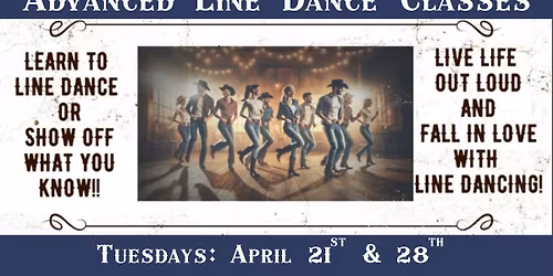 Advanced Line Dance Class at Virginia Tillett Community College