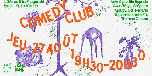 Comedy Club x Jardin21