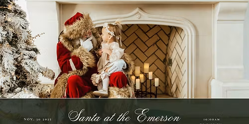 Santa at the Emerson [ticket required]