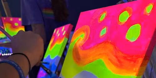 \ud83c\udfa8\u2728 NE\u00d3N&WINE!  A Unique Sensorial & Painting Experience!