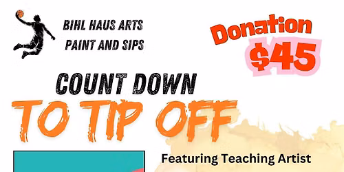 Count Down to Tip Off Spurs Spirit Paint & Sip