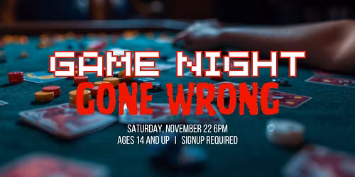[14+] Game Night Gone Wrong: Hunt a Killer Murder Mystery