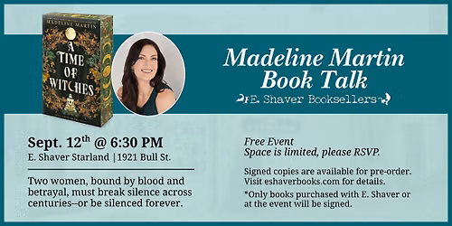 Madeline Martin Book Talk