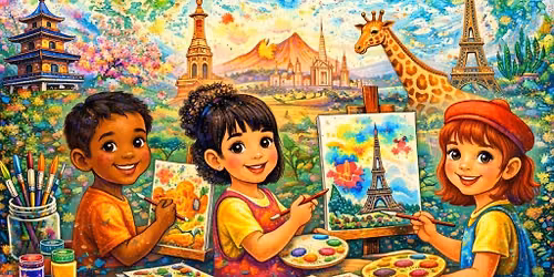 Art Around The World, Summer Camp, 4th-5th