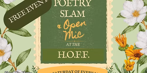 Slam Poetry - Open Mic Night- Hosted by Midnight Garden Publishing