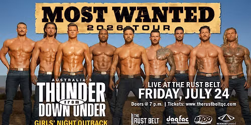 Thunder from Down Under - Most Wanted Tour 2026