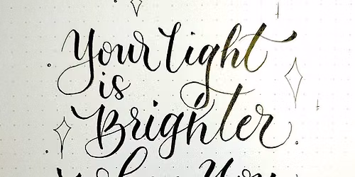 Intro to Hand Lettering - 3 Session Class