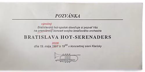 35. v\u00fdro\u010die 1. koncertu Bratislava Hot Serenaders
