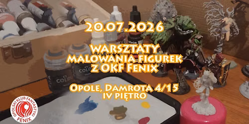 Warsztaty malowania figurek - lipiec 2026