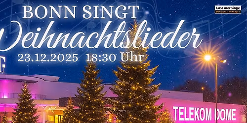 Bonn singt Weihnachtslieder
