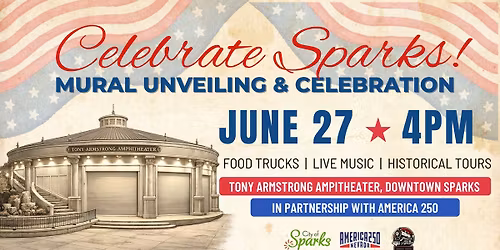 Celebrate Sparks! Mural Unveiling & Celebration