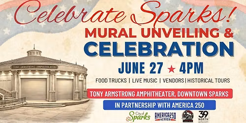 Celebrate Sparks! Mural Unveiling & Celebration