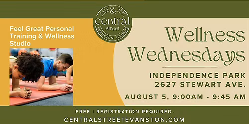 Wellness Wednesdays: FREE Posture, Core, & Longevity Fitness Class