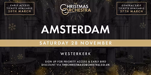\ud83c\udfb6\ud83c\udf84The Christmas Orchestra - AMSTERDAM\ud83c\udf84\ud83c\udfb6