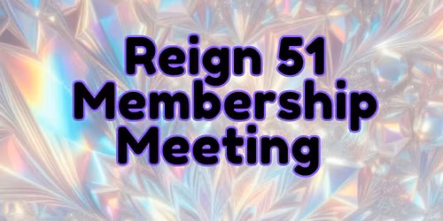 August 2026 Membership Meeting