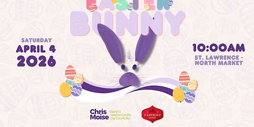 Easter Bunny Visits St. Lawrence North Market