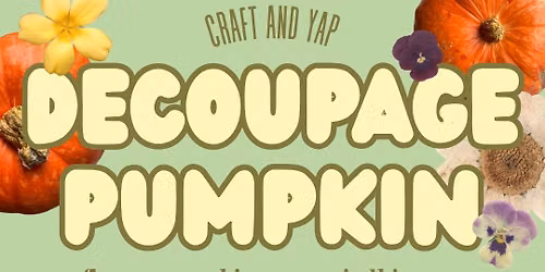 Craft & Yap: Decoupage Pumpkin