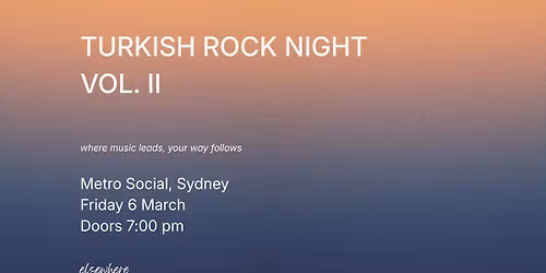 Turkish Rock Night \u2013 Vol. II